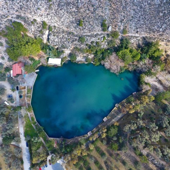 Zaros lake top